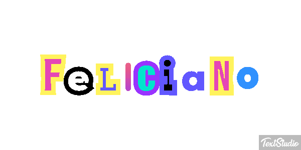 Feliciano Efecto de texto