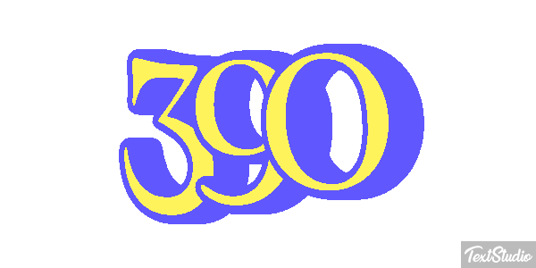 390 Текстовый эффект
