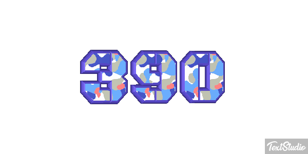 390 Текстовый эффект