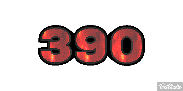 390 Текстовый эффект