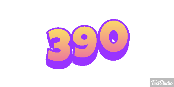390 Текстовый эффект