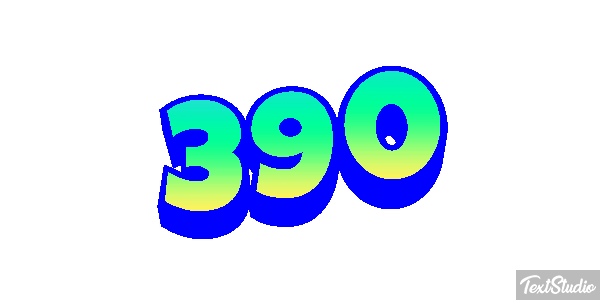 390 Текстовый эффект
