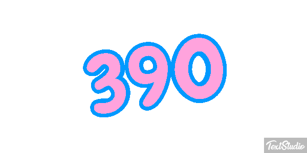 390 Текстовый эффект