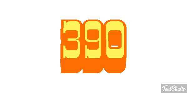390 Текстовый эффект