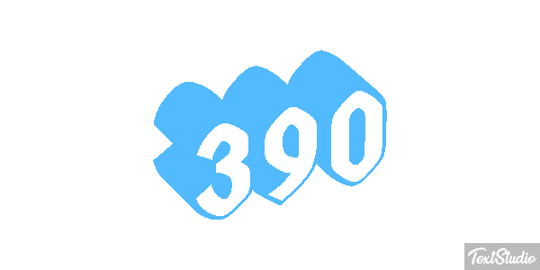 390 Текстовый эффект