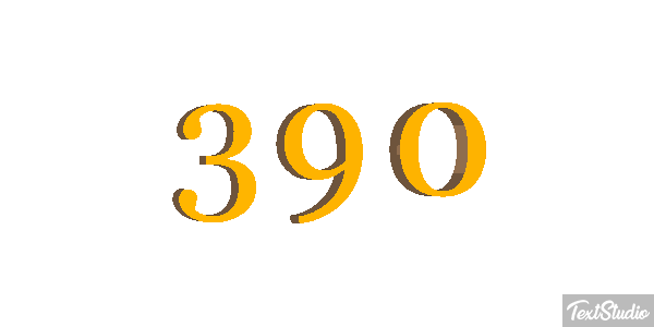 390 Текстовый эффект