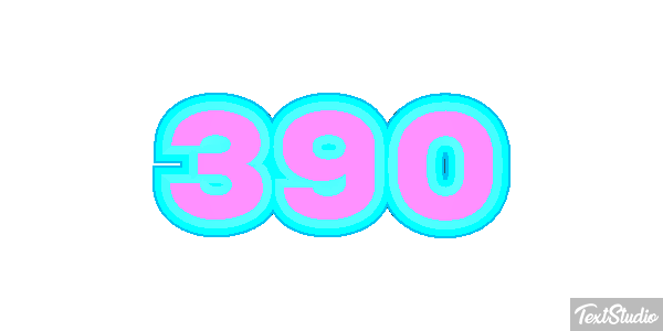 390 Текстовый эффект