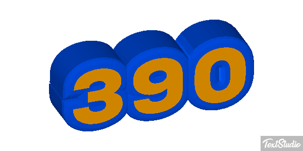 390 Текстовый эффект