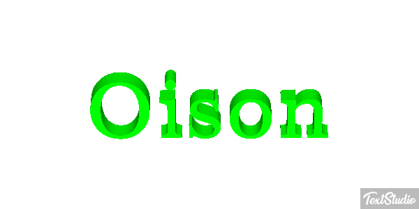 Oison テキスト効果
