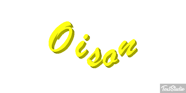 Oison テキスト効果