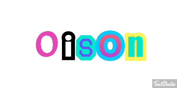 Oison テキスト効果