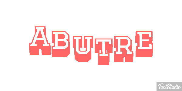 Abutre Efekt tekstowy