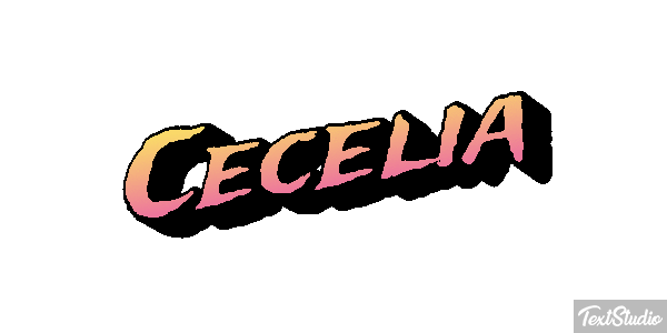 Cecelia Texteffekt