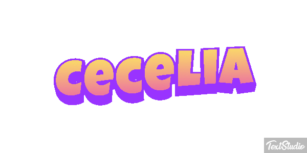 Cecelia Texteffekt