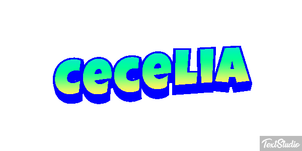 Cecelia Texteffekt