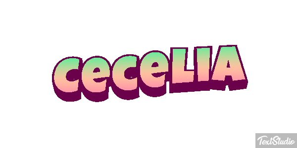 Cecelia Texteffekt
