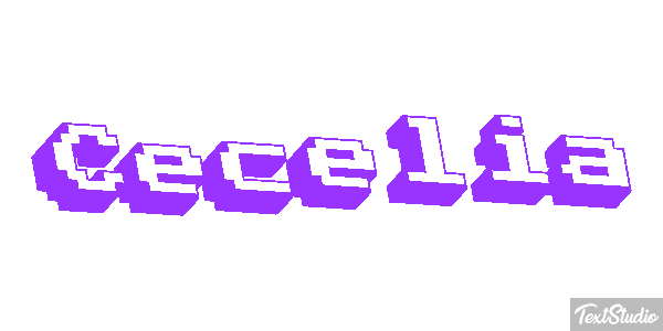 Cecelia Texteffekt