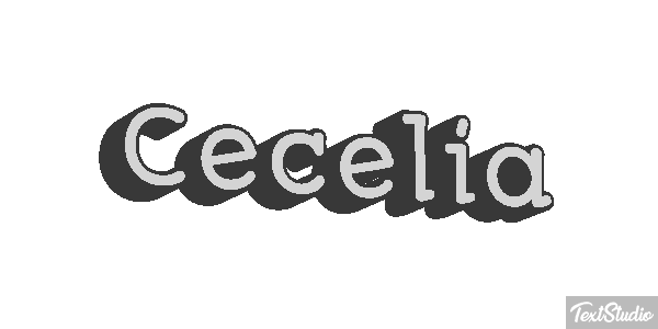 Cecelia Texteffekt
