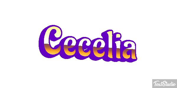 Cecelia Texteffekt