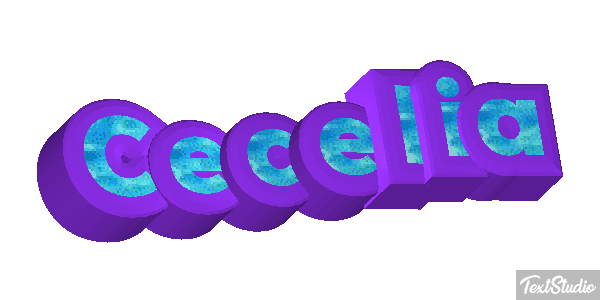Cecelia Texteffekt