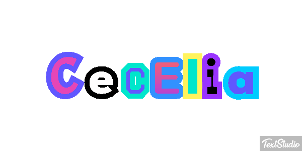 Cecelia Texteffekt
