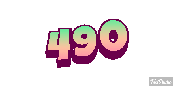 490 Efeito do texto