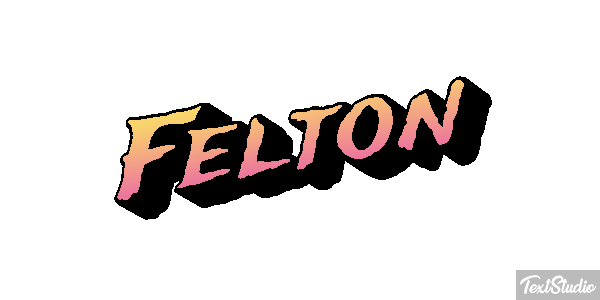 Felton Текстовый эффект