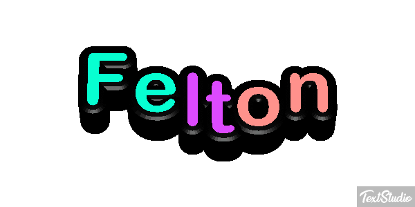 Felton Текстовый эффект