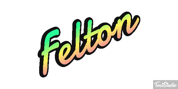 Felton Текстовый эффект