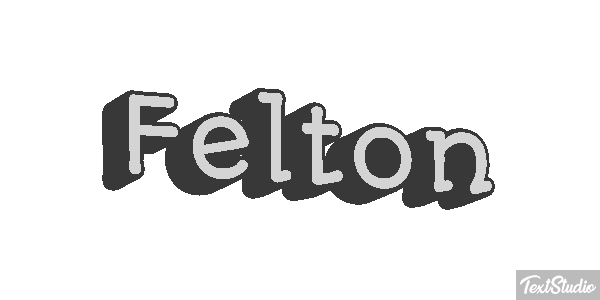 Felton Текстовый эффект
