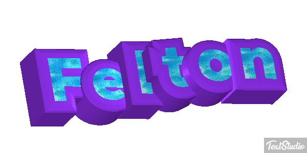 Felton Текстовый эффект