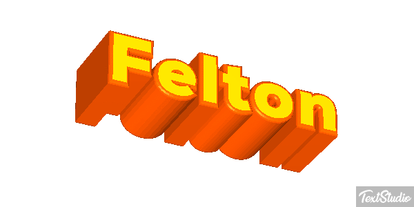 Felton Текстовый эффект