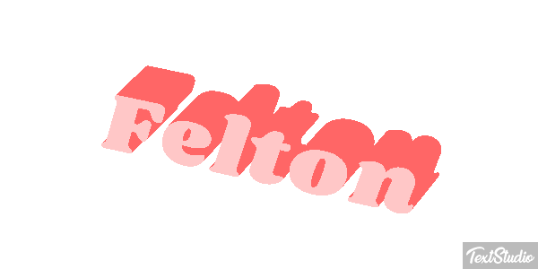 Felton Текстовый эффект