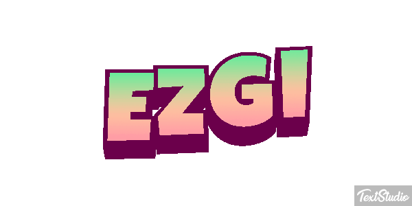 Ezgi Tekst effect