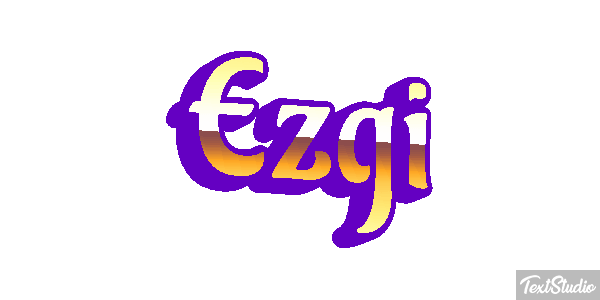 Ezgi Tekst effect