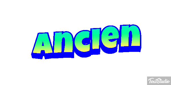Ancien Efeito do texto