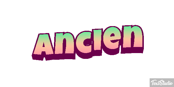 Ancien Efeito do texto