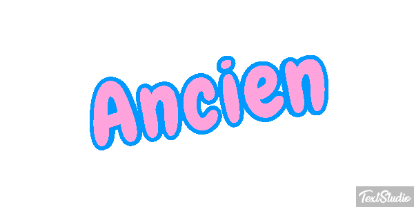 Ancien Efeito do texto