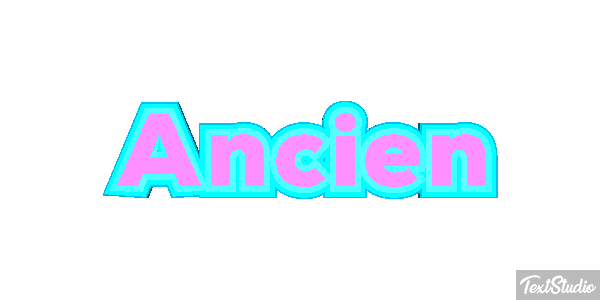 Ancien Efeito do texto