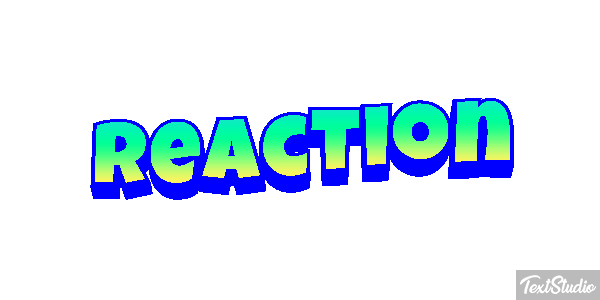 Reaction テキスト効果