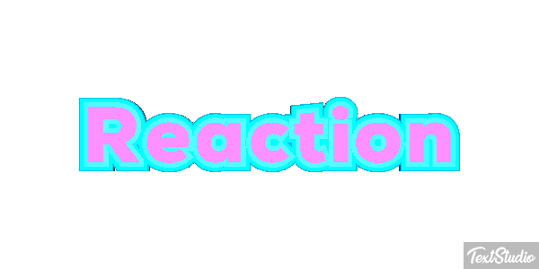 Reaction テキスト効果