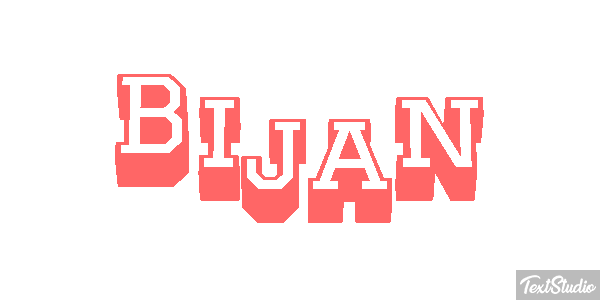Bijan Effetto testo