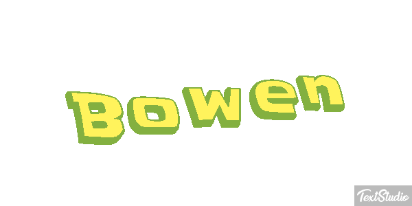 Bowen Text effect