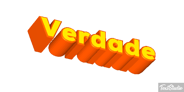 Verdade Text effect