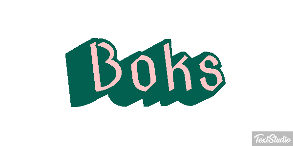 Boks テキスト効果