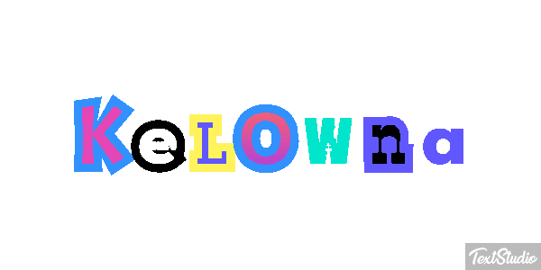 Kelowna Effetto testo