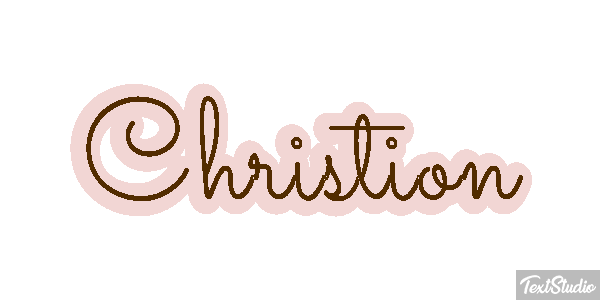 Christion Text effect