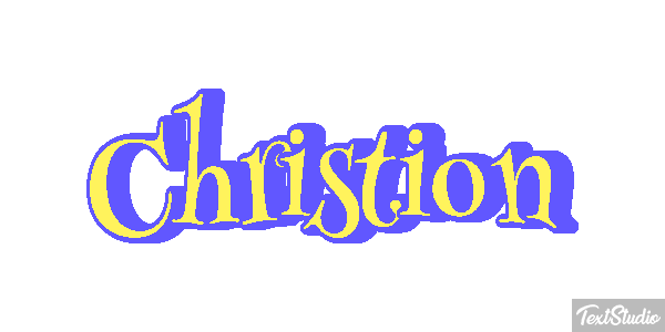 Christion Text effect