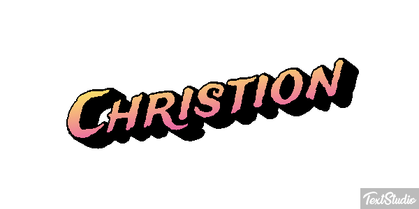 Christion Text effect