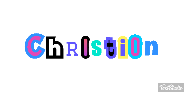 Christion Text effect
